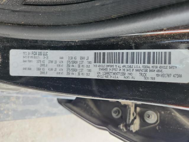 2019 RAM 1500 BIG H 1C6RREMT4KN771590