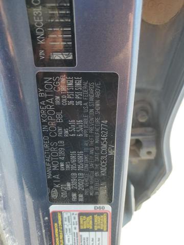 2021 KIA NIRO EX PREMIUM KNDCE3LCXM5462774