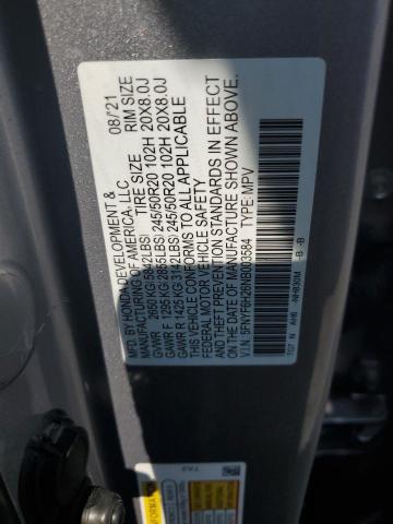 2022 HONDA PILOT SE 5FNYF6H26NB003584