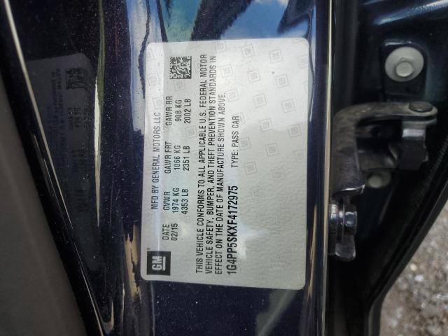2015 BUICK VERANO 1G4PP5SKXF4172975