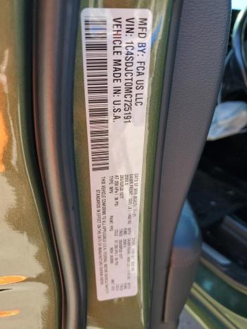 2021 DODGE DURANGO R/ - 1C4SDJCT0MC725191