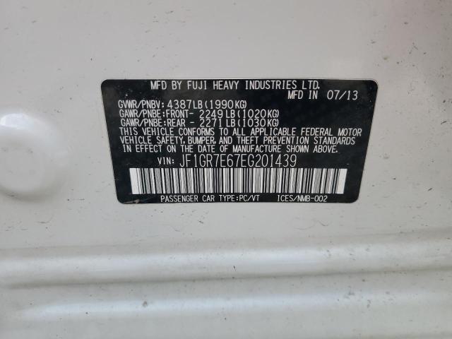 2014 SUBARU IMPREZA WR - JF1GR7E67EG201439