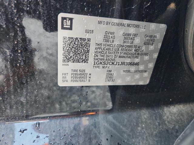 2018 GMC YUKON DENA - 1GKS2CKJ1JR306846
