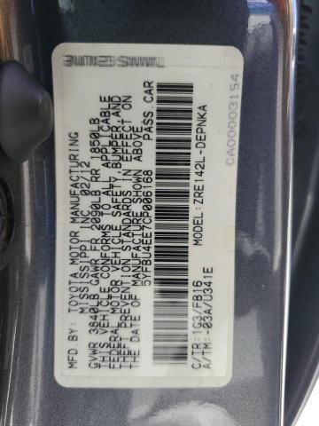 2012 TOYOTA COROLLA BA - 5YFBU4EE7CP006168