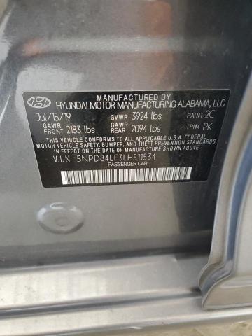 2020 HYUNDAI ELANTRA SEL 5NPD84LF3LH511534