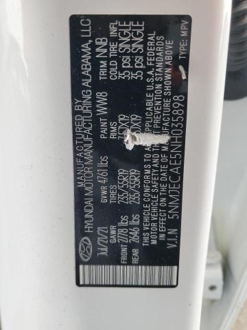 2022 HYUNDAI TUCSON LIM - 5NMJECAE5NH035898