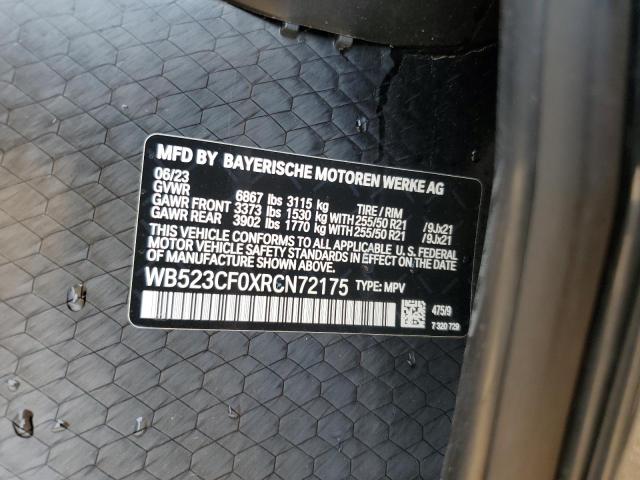 2024 BMW IX XDRIVE5 - WB523CF0XRCN72175