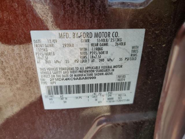 2010 FORD EDGE LIMIT - 2FMDK4KC9ABA80999