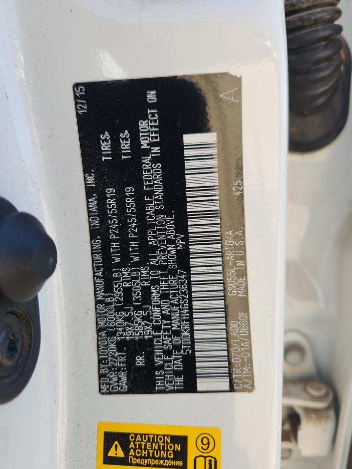 TOYOTA HIGHLANDER LIMITED