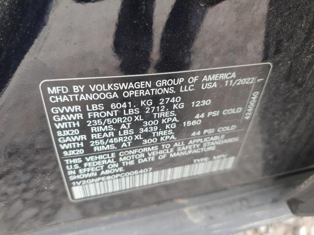 2023 VOLKSWAGEN ID.4 PRO S 1V2GNPE80PC005407