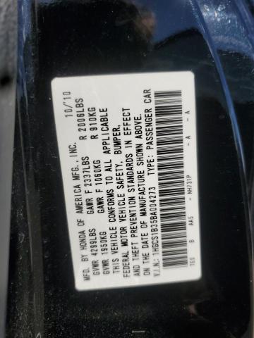 2011 HONDA ACCORD LX- - 1HGCS1B35BA004273