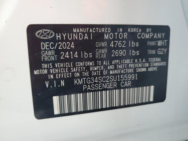 2025 GENESIS G70 BASE KMTG34SC2SU155991