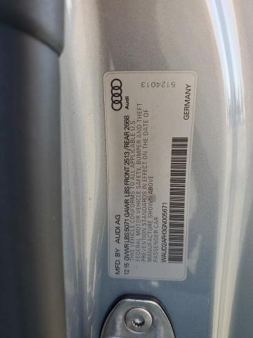 2016 AUDI A5 PREMIUM WAUD2AFH3GN005671