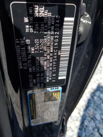 2022 KIA TELLURIDE SX 5XYP54HC1NG320340