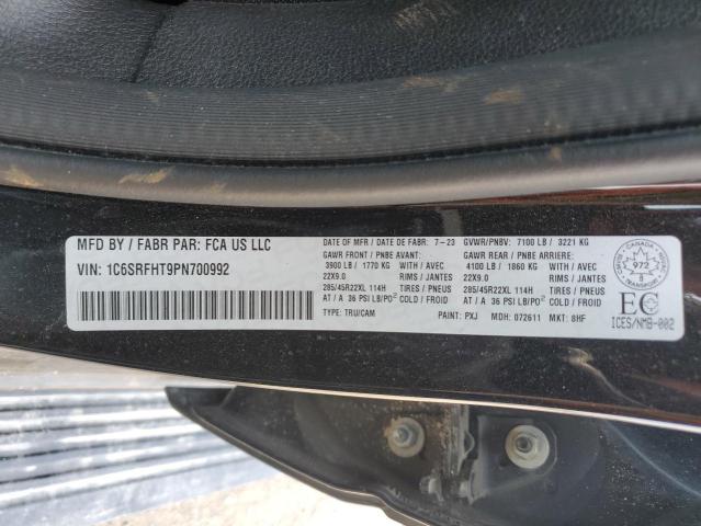 2023 RAM 1500 LIMIT 1C6SRFHT9PN700992