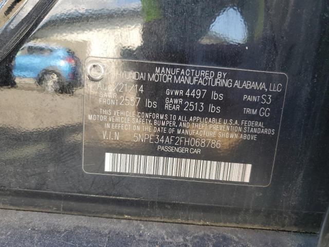 2015 HYUNDAI SONATA SPO 5NPE34AF2FH068786