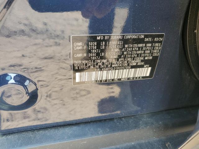 2024 SUBARU OUTBACK ONYX EDITION XT 4S4BTGLD1R3257358