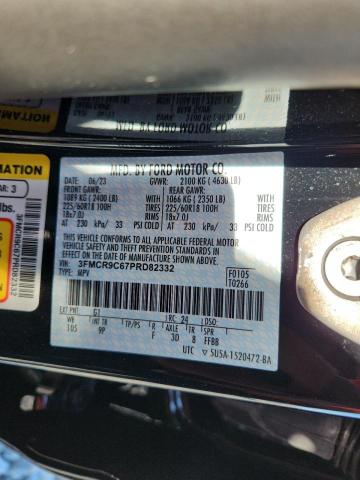 2023 FORD BRONCO SPO 3FMCR9C67PRD82332