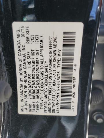 2015 HONDA CR-V EXL 2HKRM4H77FH675716