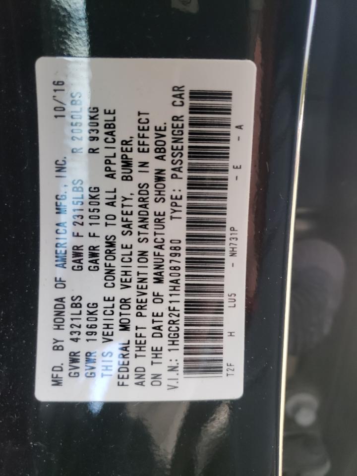 HONDA ACCORD SPORT SPECIAL EDITION