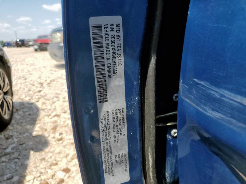 2020 DODGE CHARGER GT 2C3CDXHG4LH186691