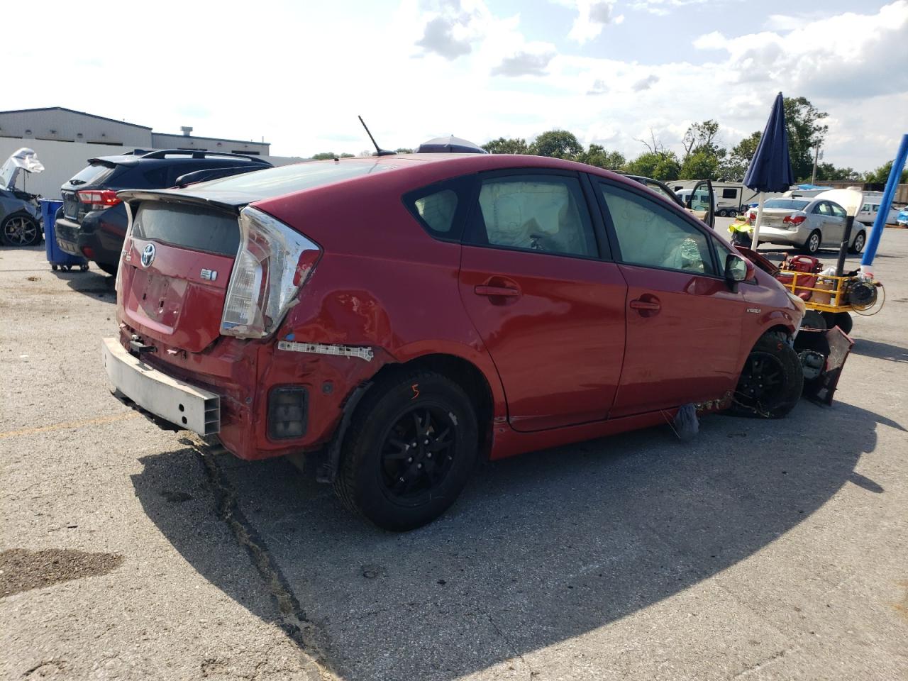 Lot #3308430313 2015 TOYOTA PRIUS