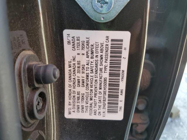2014 HONDA CIVIC LX - 2HGFB2F5XEH550085