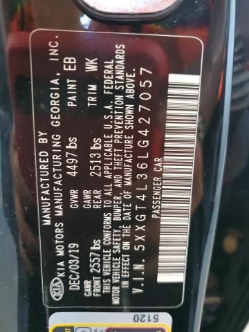 2020 KIA OPTIMA LX 5XXGT4L36LG427057