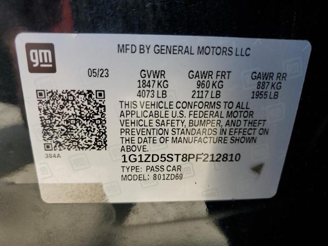 2023 CHEVROLET MALIBU LT 1G1ZD5ST8PF212810