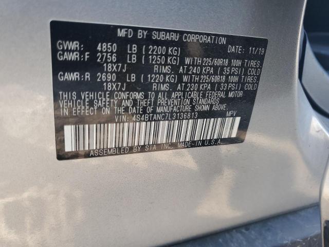 2020 SUBARU OUTBACK LIMITED 4S4BTANC7L3136813