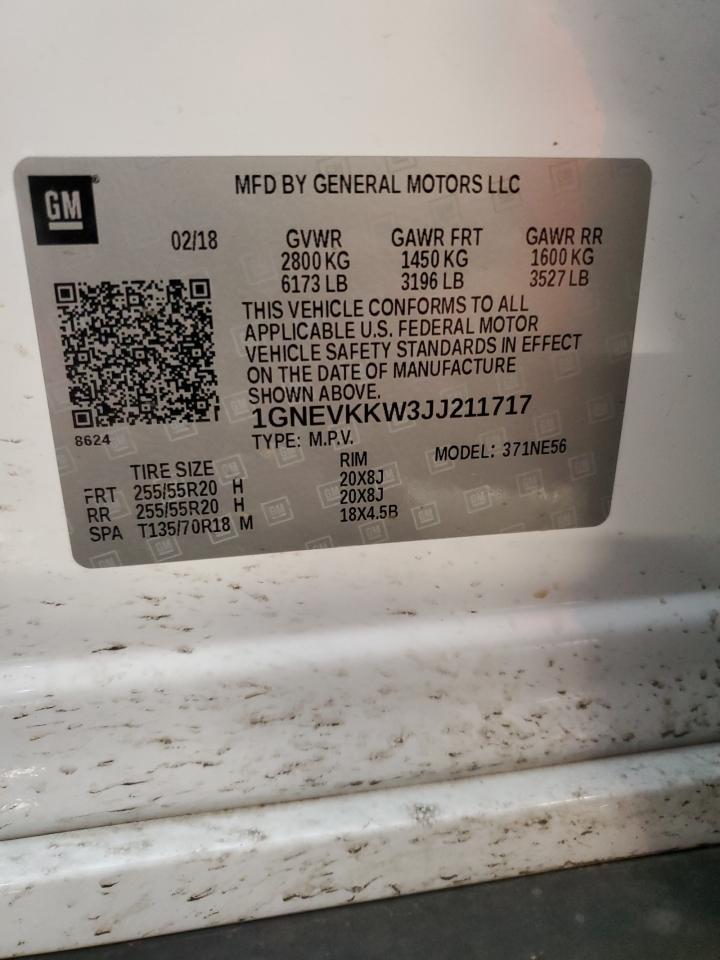 CHEVROLET TRAVERSE HIGH COUNTRY