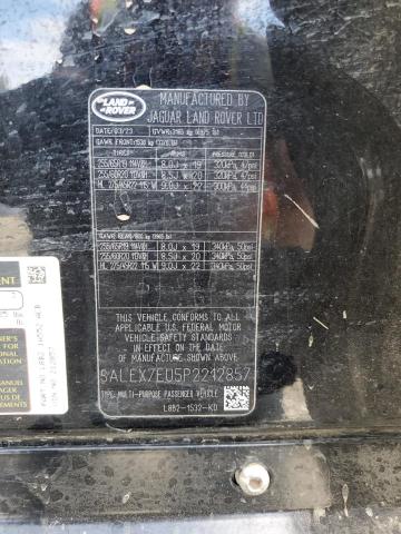 2023 LAND ROVER DEFENDER 1 SALEX7EU5P2212857