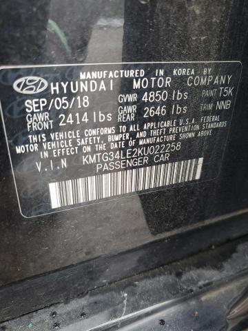 2019 GENESIS G70 PRESTI KMTG34LE2KU022258