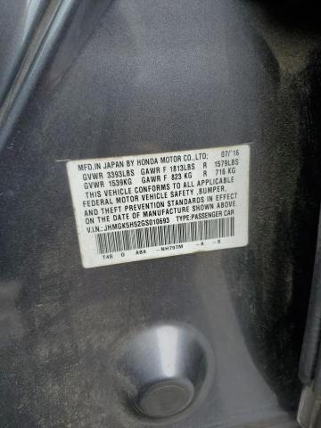 2016 HONDA FIT LX JHMGK5H52GS010693