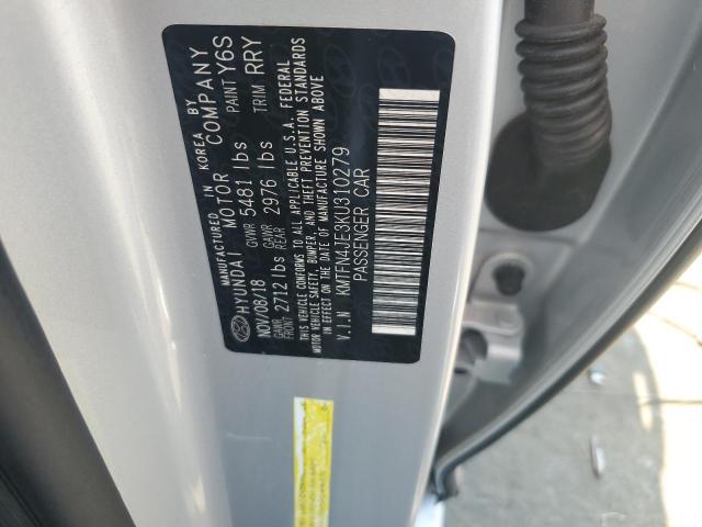 2019 GENESIS G80 BASE KMTFN4JE3KU310279