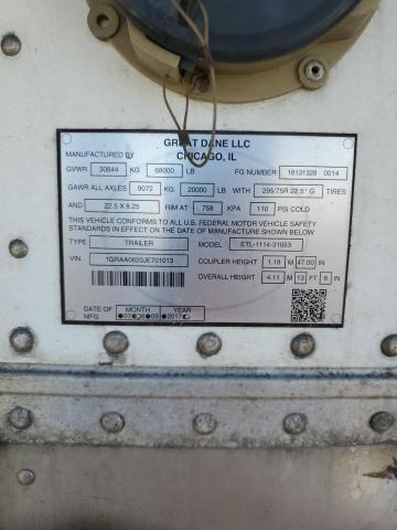 2018 GREAT DANE UNKNOWN #3280531162