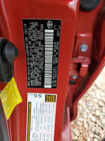 2020 TOYOTA COROLLA XLE JTDFPRAE5LJ011854