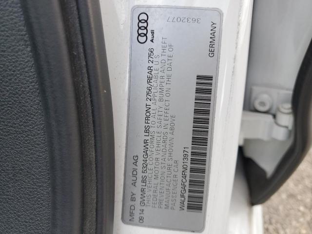 2015 AUDI A6 PREMIUM PLUS WAUFGAFC4FN013971