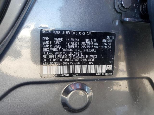 2016 HONDA HR-V LX - 3CZRU6H36GM753966