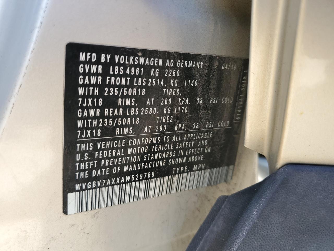 VOLKSWAGEN TIGUAN SE