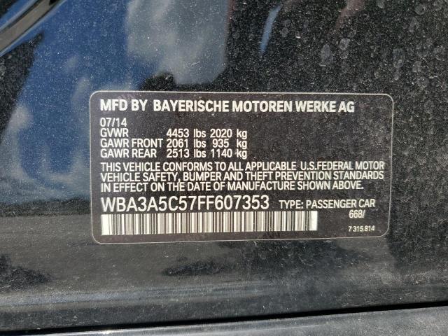2015 BMW 328 I WBA3A5C57FF607353