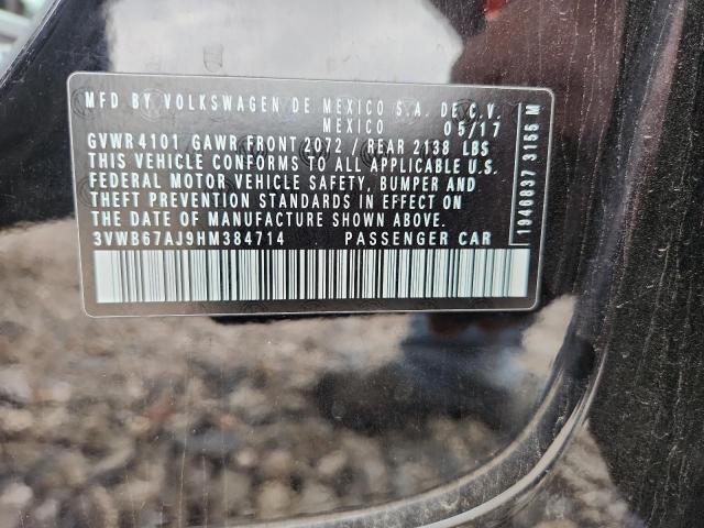 2017 VOLKSWAGEN JETTA SE - 3VWB67AJ9HM384714