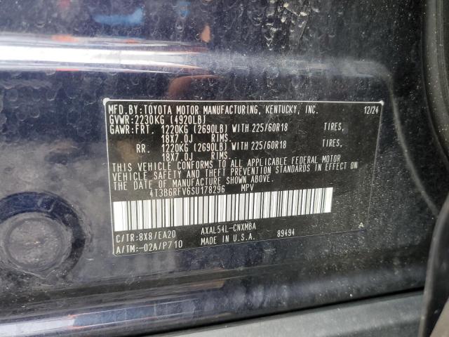 2025 TOYOTA RAV4 XLE P 4T3B6RFV6SU178296