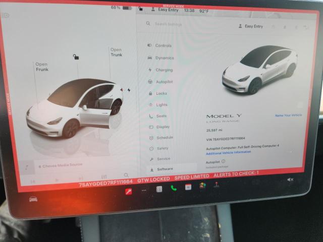 2024 TESLA MODEL Y 7SAYGDED7RF111664