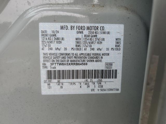 2024 FORD MAVERICK X 3FTTW8H3XRRB64569