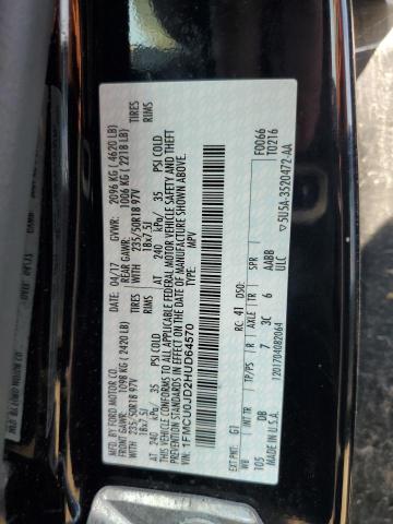 2017 FORD ESCAPE TITANIUM 1FMCU0JD2HUD64570