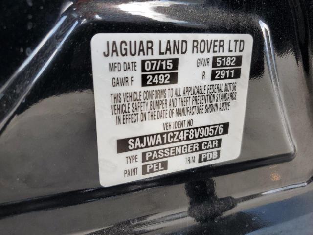 2015 JAGUAR XJ SAJWA1CZ4F8V90576