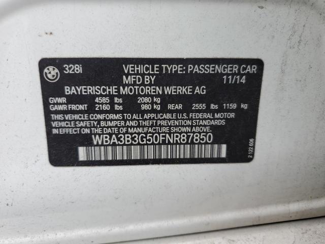 2015 BMW 328 XI WBA3B3G50FNR87850