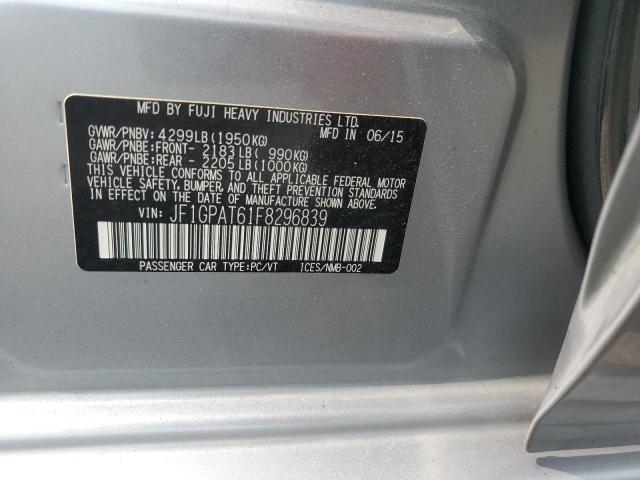 2015 SUBARU IMPREZA SPORT JF1GPAT61F8296839