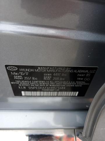 2017 HYUNDAI SONATA SPORT 5NPE34AF6HH573684